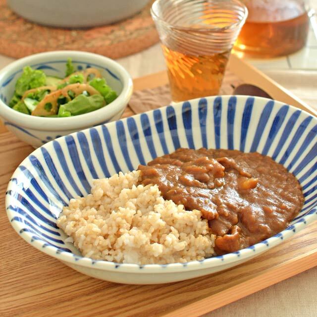 和食器・砥部焼　千山窯のカレー鉢