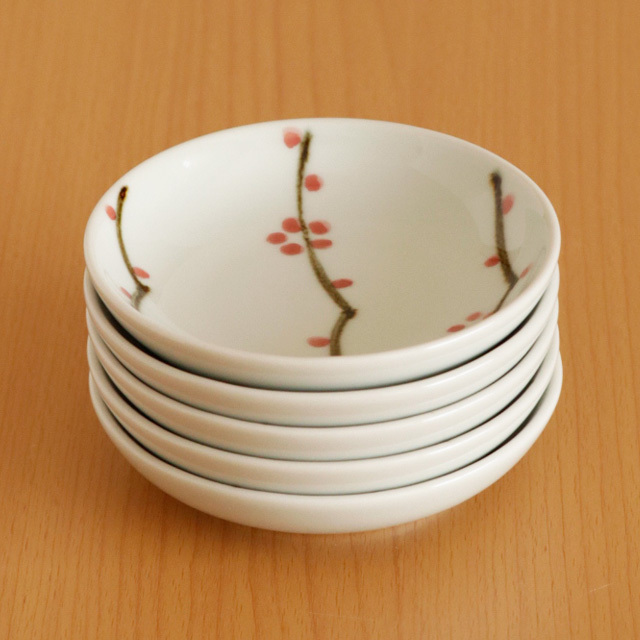 砥部焼の和食器 千山窯の小皿 【砥部工房 からくさ】