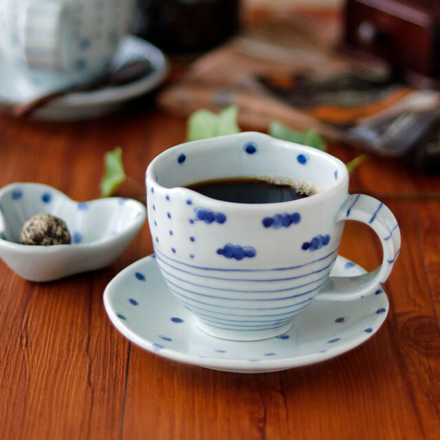 和食器・砥部焼　スギウラ工房のコーヒーカップ