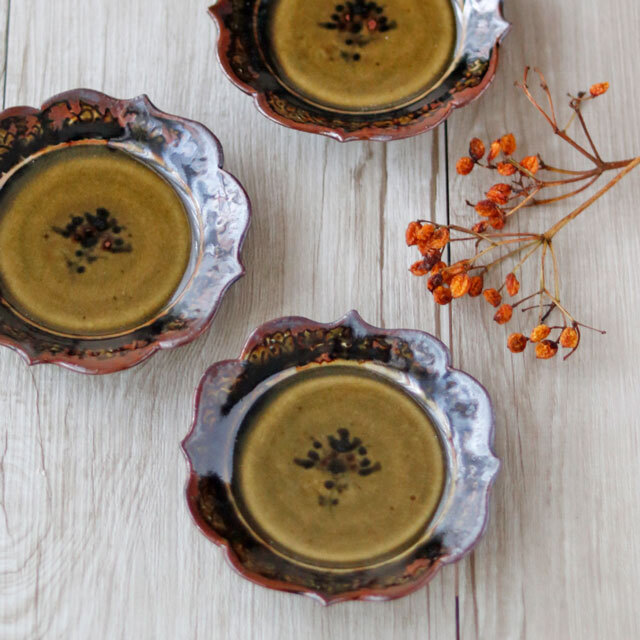 和食器・砥部焼　陶房遊の小皿