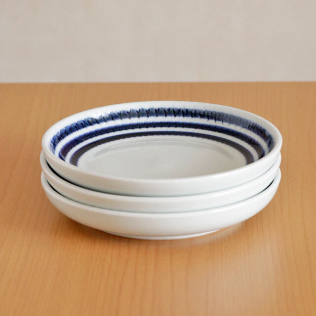 砥部焼の和食器 陶房遊の取皿 【砥部工房 からくさ】