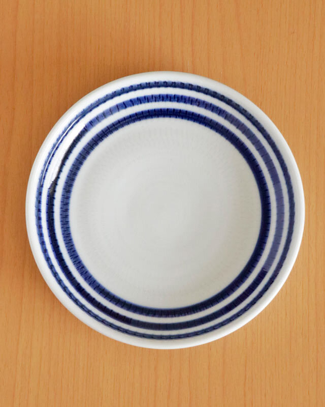 砥部焼の和食器 陶房遊の取皿 【砥部工房 からくさ】