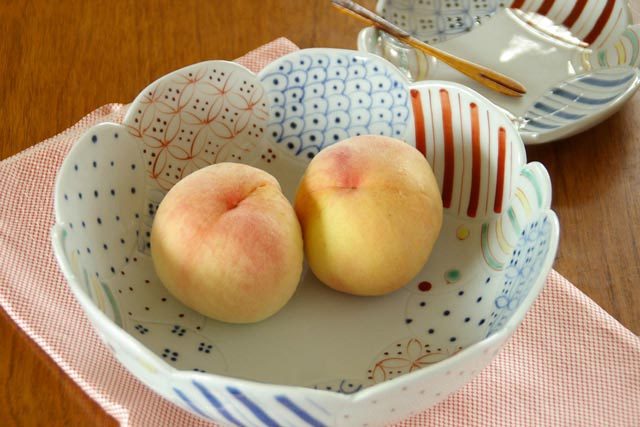 【砥部焼 陶房遊】彩り紋の大鉢