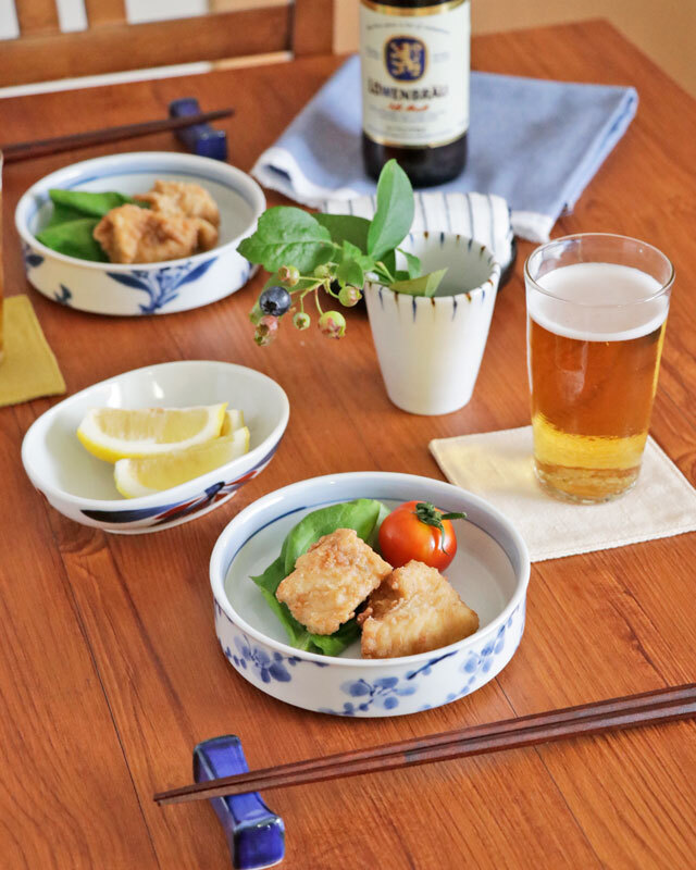 砥部焼の和食器 東吉窯の小鉢 【砥部工房 からくさ】