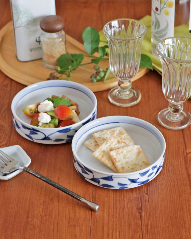 砥部焼の和食器 東吉窯の小鉢 【砥部工房 からくさ】