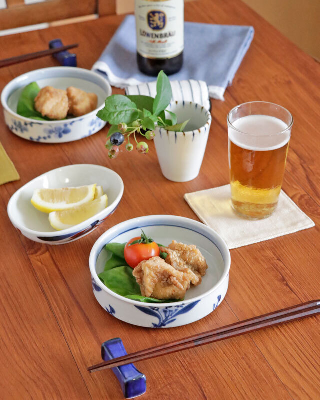 砥部焼の和食器 東吉窯の小鉢 【砥部工房 からくさ】