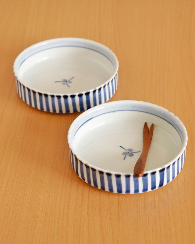 砥部焼 小皿 鉢 18皿 砥部焼の和食器 千山窯の小皿 【砥部工房 からくさ】