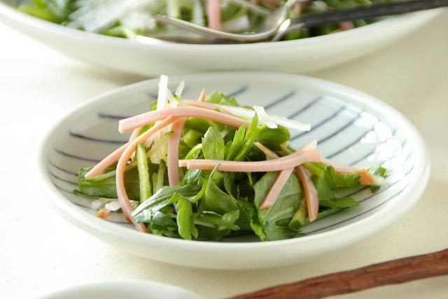 【砥部焼 梅乃瀬窯】ストライプ柄の取皿(5寸）