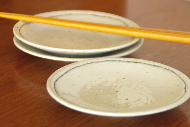 砥部焼4点 砥部焼の和食器 山中窯の小皿 【砥部工房 からくさ】