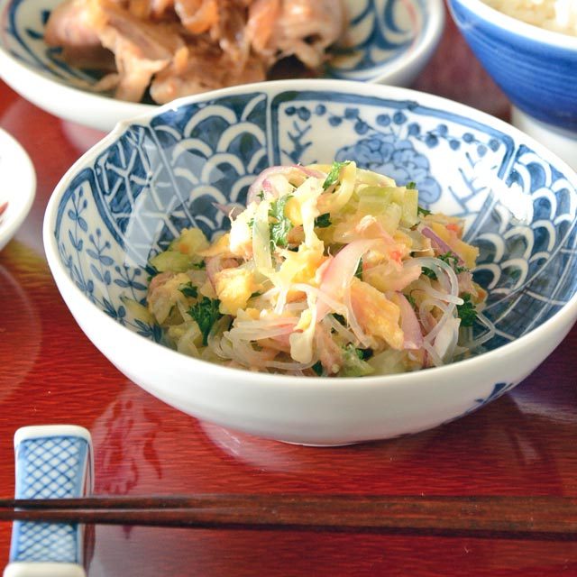 和食器・砥部焼　ふよう柄の片口鉢