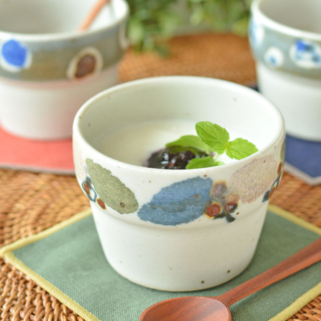 和食器・砥部焼　森陶房の段付カップ