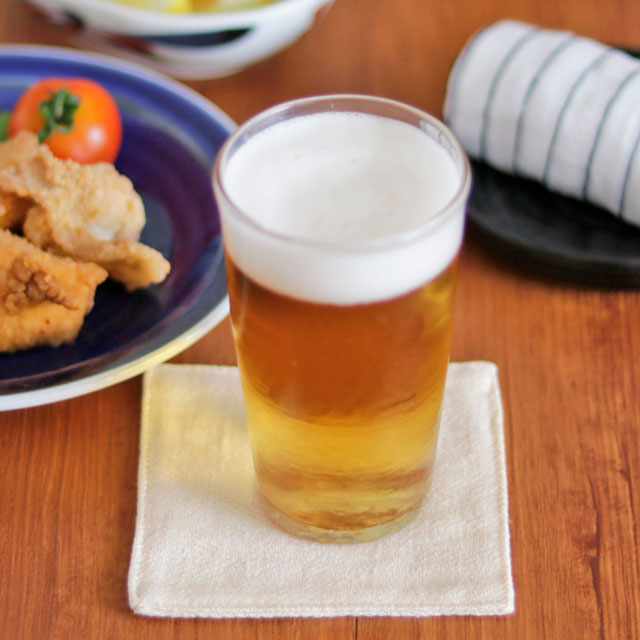 【吹きガラス　村上恭一】プレーンビアグラス