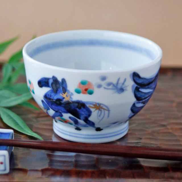 和食器・砥部焼　西岡工房の茶碗