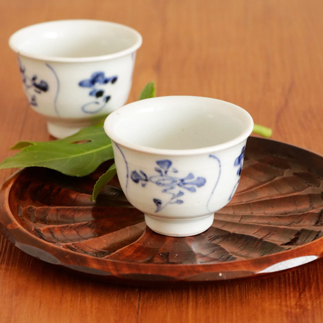 砥部焼　中田窯　器セット 砥部焼の和食器 中田窯の酒器 【砥部工房 からくさ】