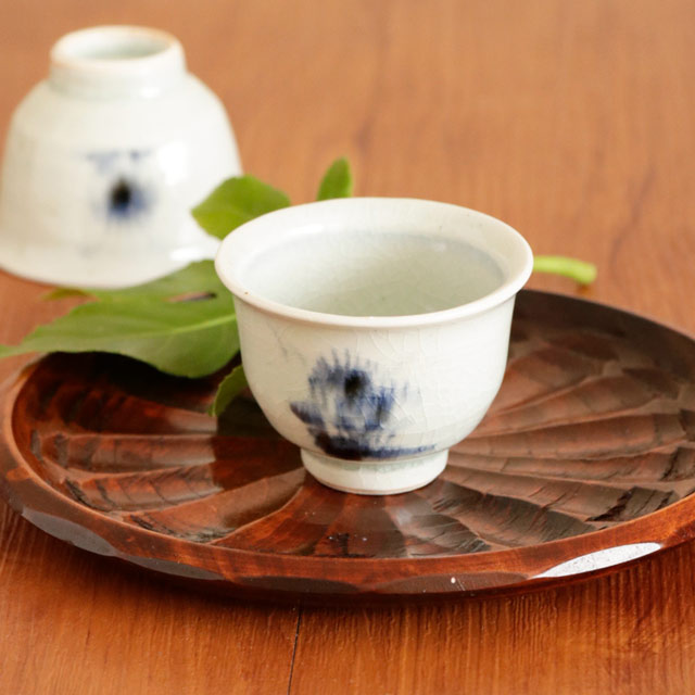 砥部焼の和食器 中田窯の酒器 【砥部工房 からくさ】