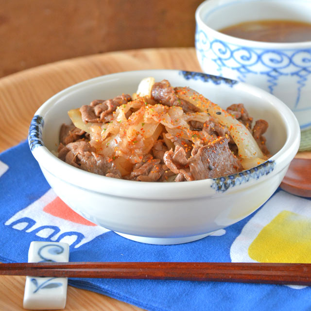 和食器・砥部焼　白いギザギザ鉢(5寸)
