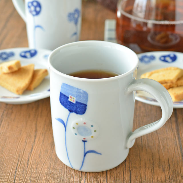 和食器・砥部焼　皐月窯のマグカップ