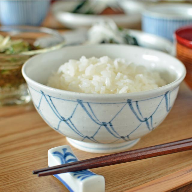 和食器・砥部焼　青達窯の茶碗