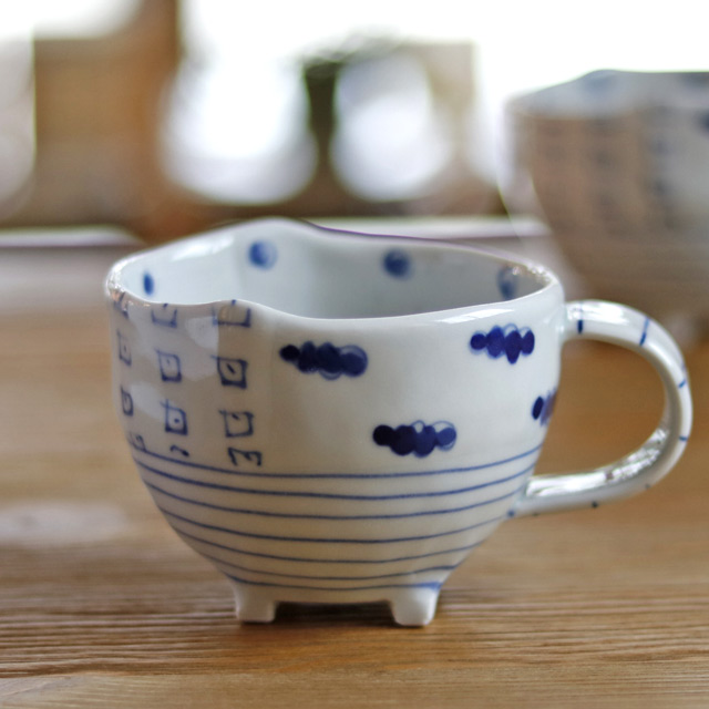 和食器・砥部焼　スギウラ工房のマグカップ