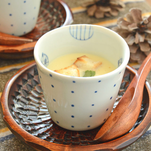 和食器・砥部焼　スギウラ工房のそばちょこ