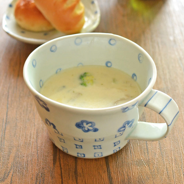 和食器・砥部焼　スギウラ工房のスープカップ