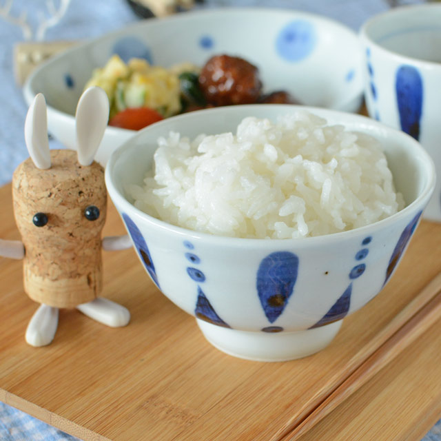 和食器・砥部焼　あまつぶの子供茶碗