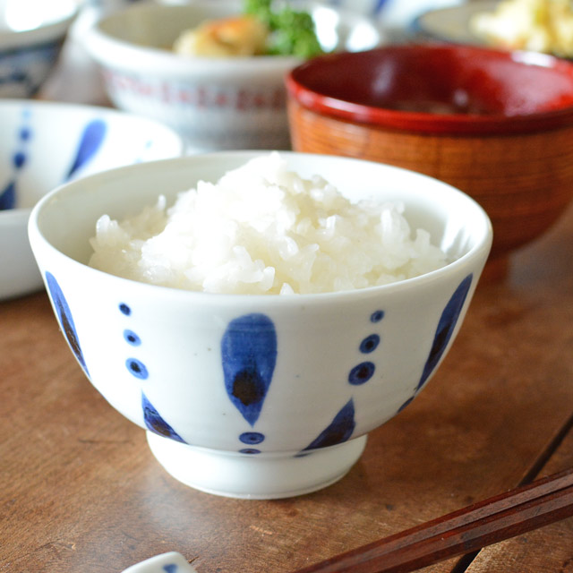 和食器・砥部焼　あまつぶの茶碗(小)
