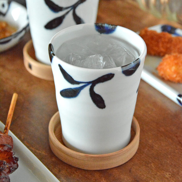 和食器・砥部焼　雲石窯のフリーカップ