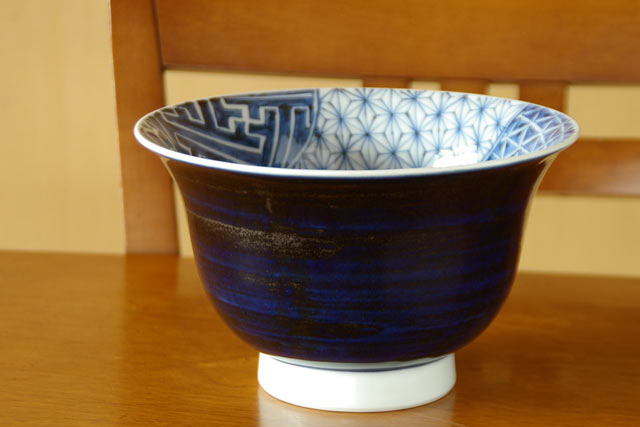 砥部焼の和食器 陽貴窯の深鉢 【砥部工房 からくさ】