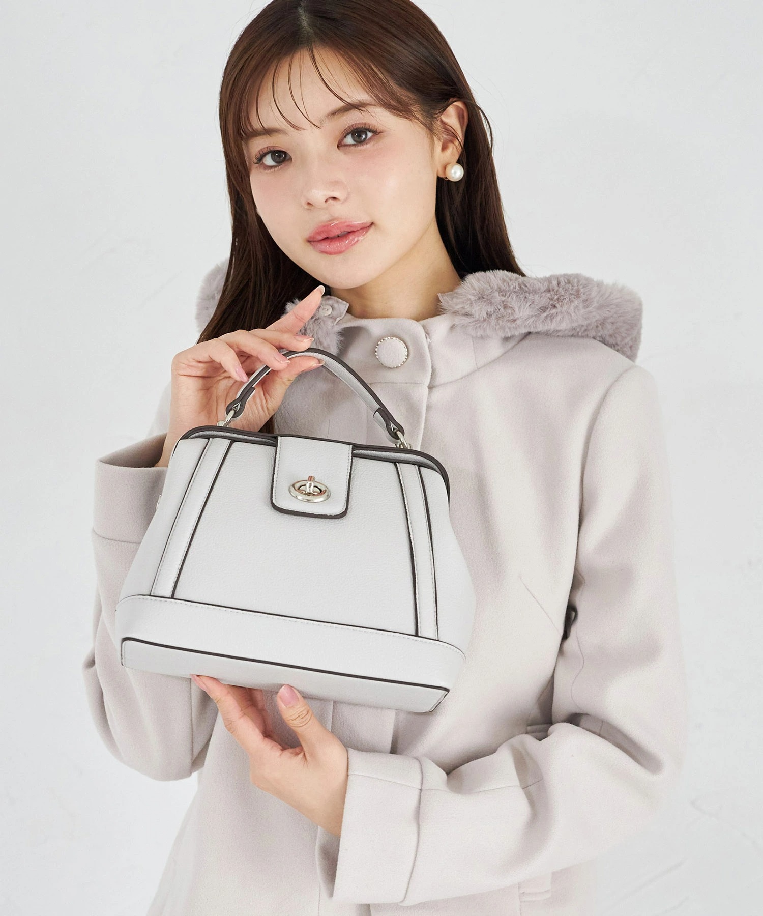 tocco トッコクローゼット　２ＷＡＹショルダー付きミニボストンバッグ