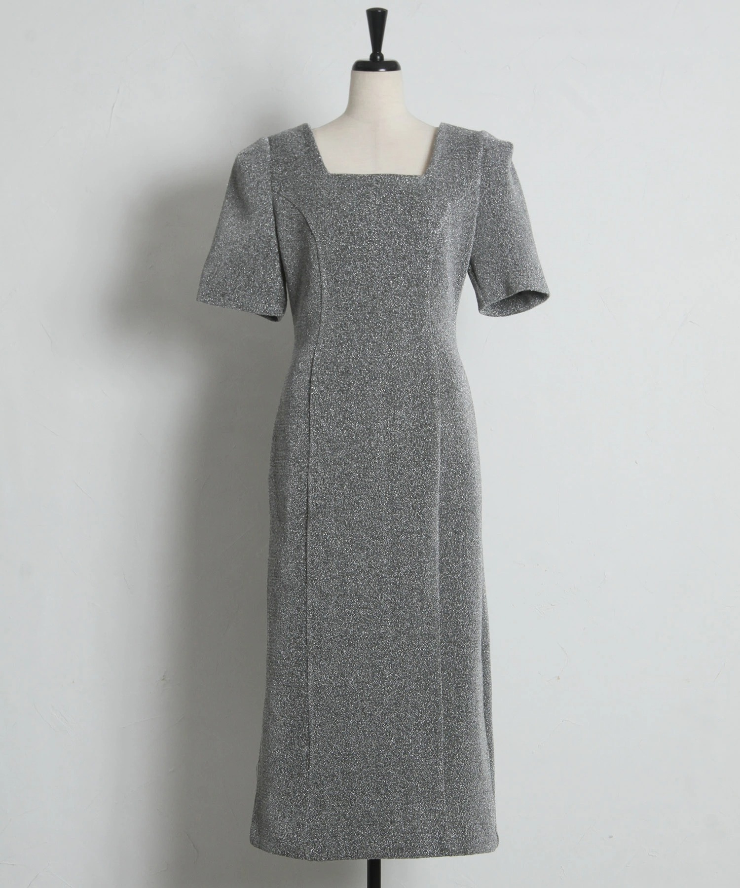 スクエアネックタイトワンピース tocco closet(トッコクローゼット)※オフィシャルサイト限定 ※セレクトアイテム