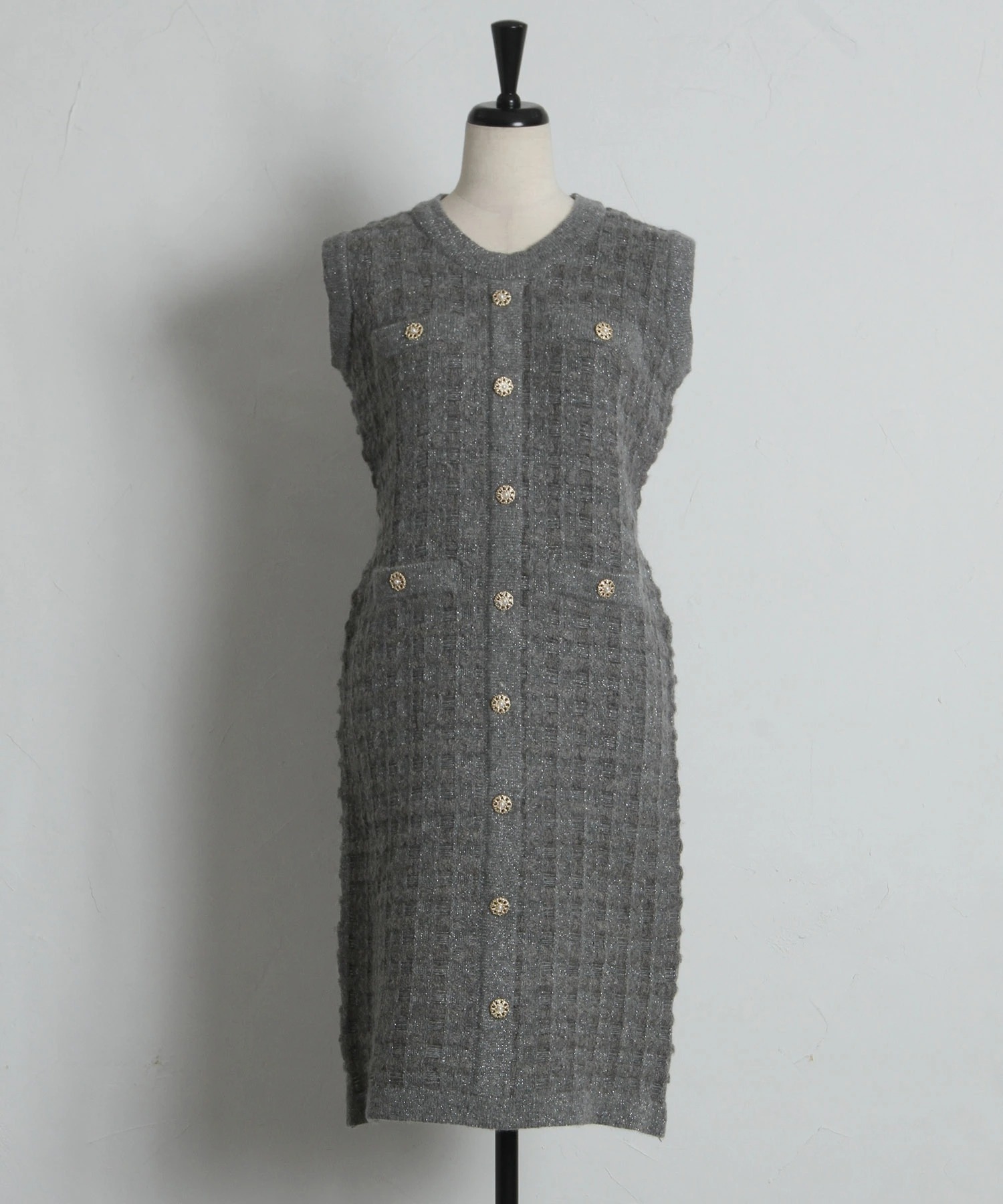 tocco トッコクローゼット　フリル付きショート丈ジャコット