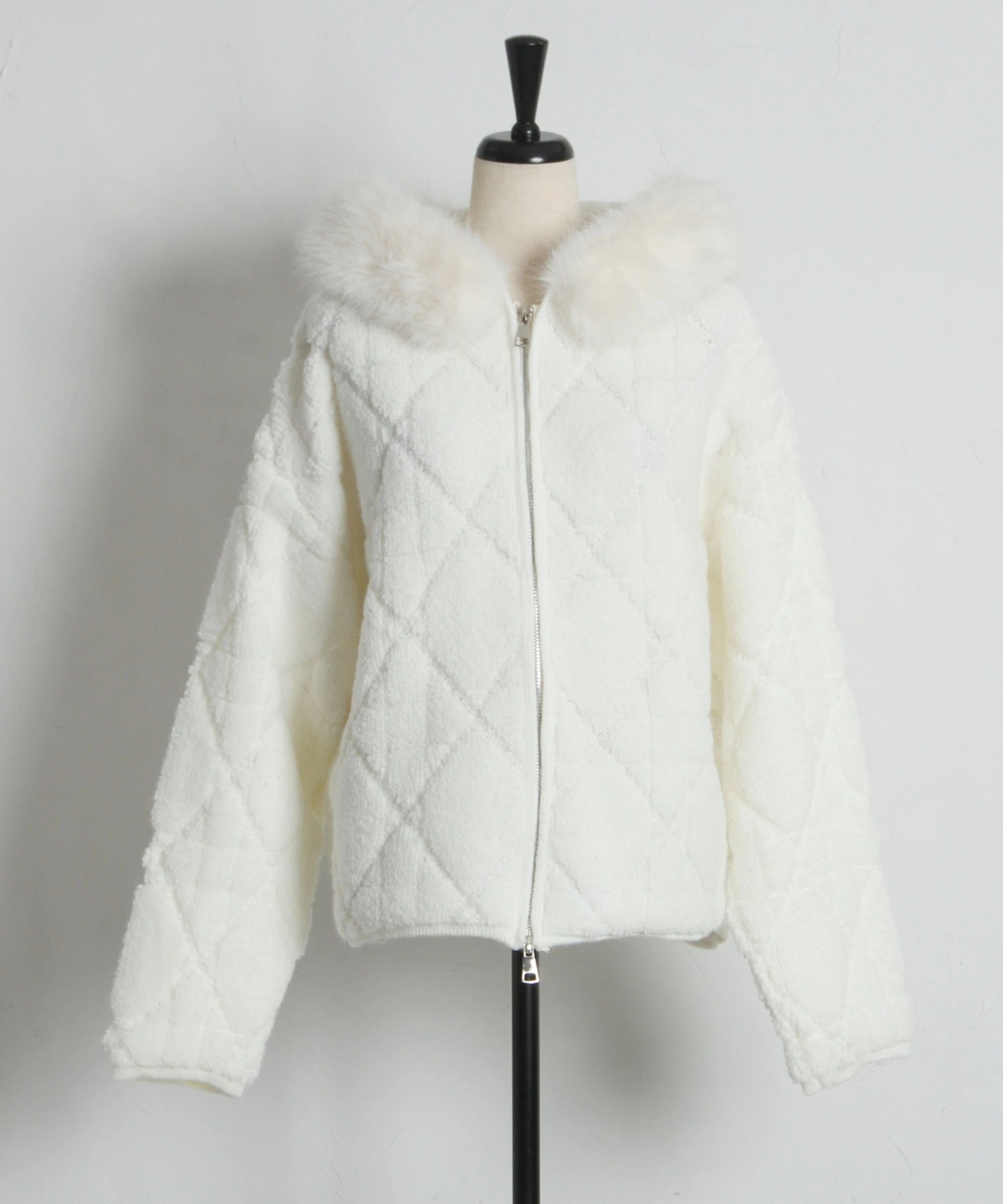 tocco トッコクローゼット　２ＷＡＹファー付きボアパーカー