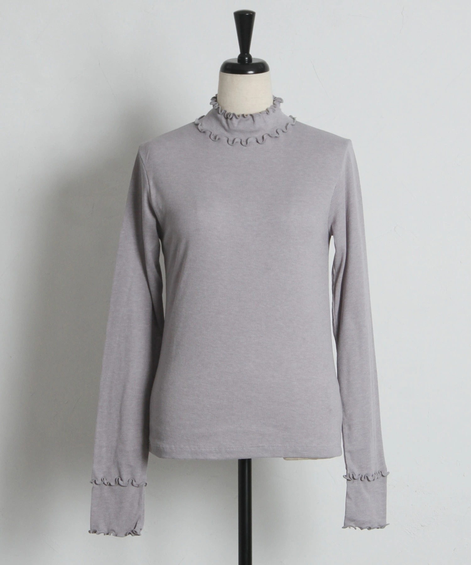 メローフリルリブカットプルオーバー  tocco closet(トッコクローゼット)　※オフィシャルサイト限定 ※セレクトアイテム