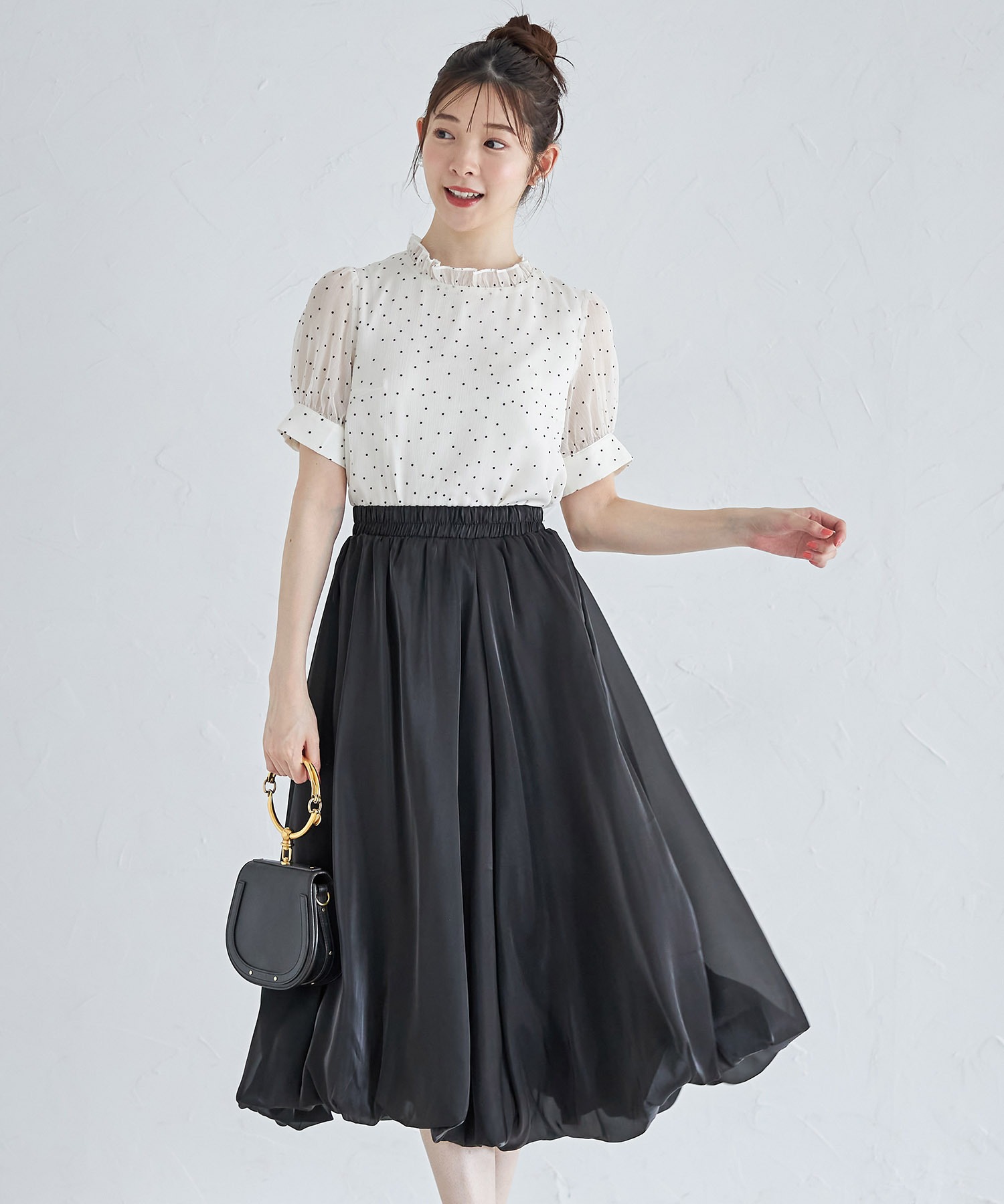 バルーンシアースカート 7月30日(火)オフィシャルサイト限定再販☆【chusary チュサリー】 tocco closet(トッコクローゼット)※少量の在庫確保による再販売の為、交換は出来かねる場合がございます。予めご了承ください。