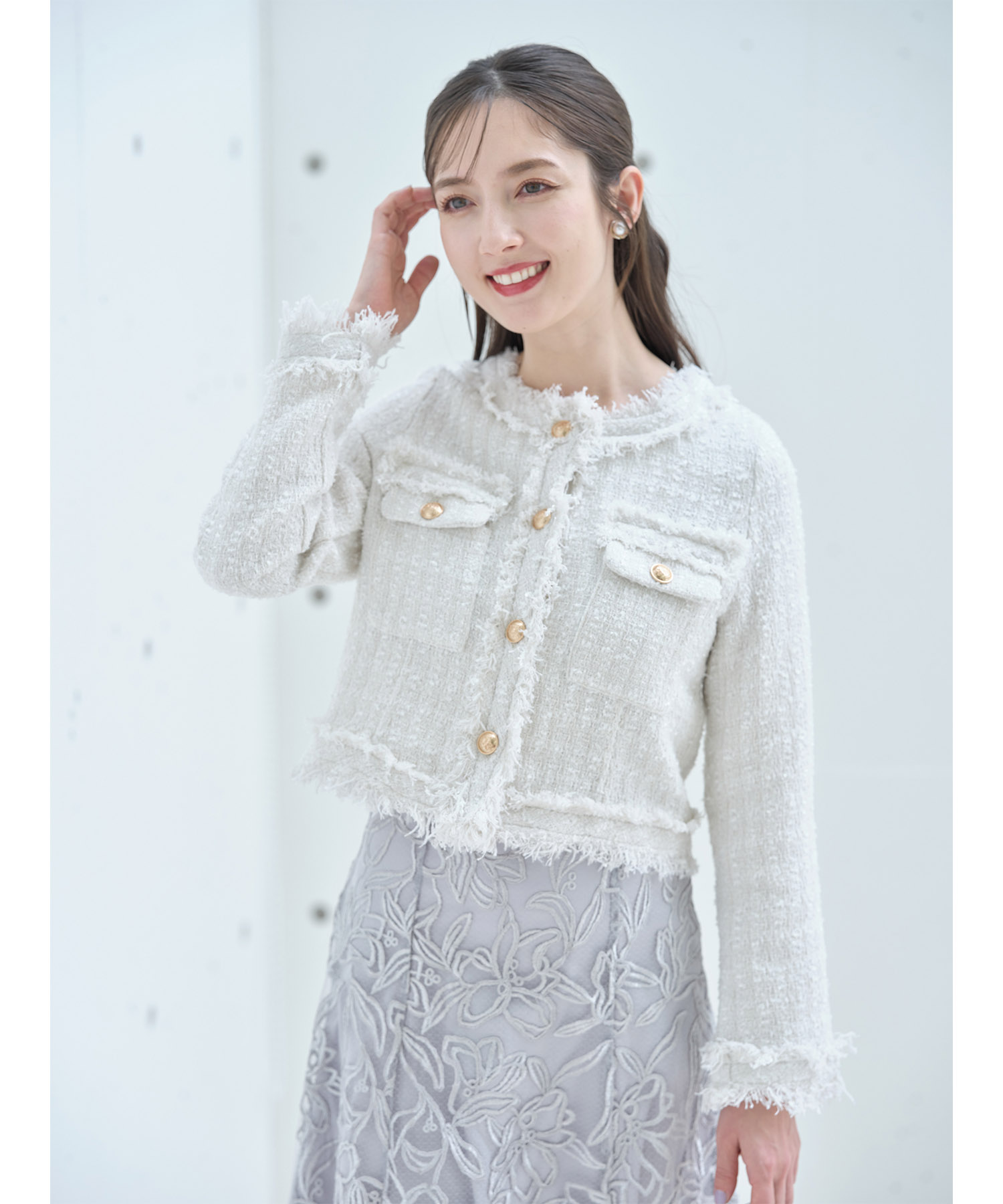 厚底チャームローファー