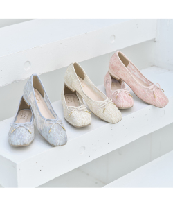 ふわふわインソール入りゴールドスパンレースバレエシューズ 【fosmy フォスミー】 tocco closet ＊スペシャルプライス品につき返品/キャンセル/配送日指定不可/ラッピング不可/少量在庫のセールの為交換は出来かねる場合がございます。