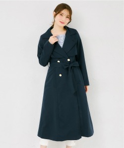 ２ＷＡＹ仕様ゴールド釦ヨークトレンチコート   tocco closet ※松川星さん＆有村実樹さんはパールベージュ着用 ＊スペシャルプライス品につき返品/キャンセル/配送日指定不可/ラッピング不可/少量在庫のセールの為交換は出来かねる場合がございます。