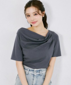 ＵＶカット＆接触冷感♪ドレープカットプルオーバー tocco closet(トッコクローゼット)