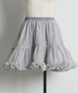 裾フリルティアードミニスカート tocco closet(トッコクローゼット)※オフィシャルサイト限定