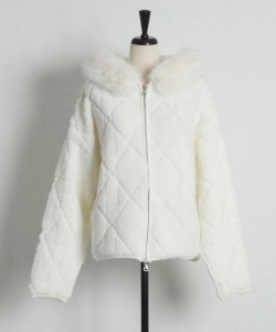 ２ＷＡＹファー付きボアパーカー tocco closet(トッコクローゼット)※オフィシャルサイト限定 ※セレクトアイテム