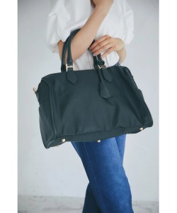 ２ＷＡＹショルダー＆キーチャーム付きボストンバッグ  tocco closet ※セレクトアイテム ＊スペシャルプライス品につき返品/キャンセル/配送日指定不可/ラッピング不可/少量在庫のセールの為交換は出来かねる場合がございます。