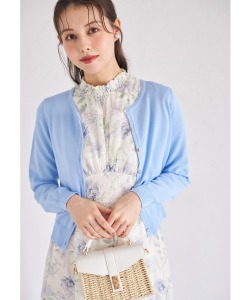 ＵＶカット＆接触冷感＆ハンドウォッシュ♪超強撚ハート釦カーディガン 【calirae カリライ】 tocco closet ※少量の在庫確保による再販売の為、交換は出来かねる場合がございます。予めご了承ください。