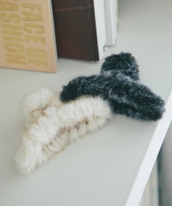 ふわふわファーバンス【fleurina 】 tocco closet(トッコクローゼット)※セレクトアイテム ＊スペシャルプライス品につき返品/キャンセル/配送日指定不可/ラッピング不可/少量在庫のセールの為交換は出来かねる場合がございます。