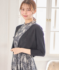 フラワーレース切り替えボレロ5月22日(月)再販決定☆【lupine ルピネ】 tocco closet(トッコクローゼット)≪tocco closet luxe≫