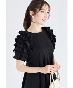 袖フリル付きペプラムカットプルオーバー 6月26日(水)オフィシャルサイト限定再販☆【nesela ニセーラ】 tocco closet(トッコクローゼット)≪Relax Style≫※少量の在庫確保による再販売の為、交換は出来かねる場合がございます。予めご了承ください。