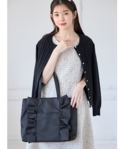 フリルナイロントートバッグ【rashmy ラシュミー】 tocco closet(トッコクローゼット)≪Work Style≫