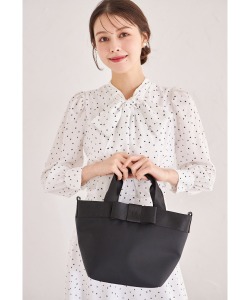 ２ＷＡＹショルダー付きリボントートバッグ【rosarine ロザリン】 tocco closet(トッコクローゼット) ※セレクトアイテム