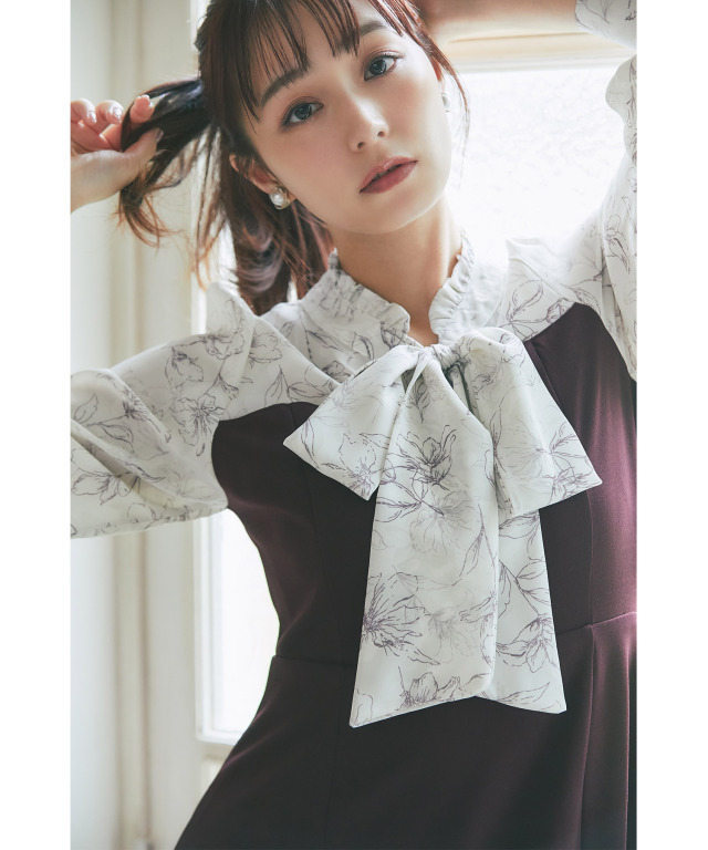 【BLAMINK】SPRING ラメツイードフリンジワンピース 新品未使用 BLAMINK SPRING ラメツイードフリンジワンピース