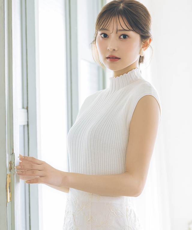pp*closet バックリボントップスsize34 mini closet / Summer